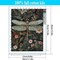 Dragonfly Stamped Cross Stitch Kit for Adults – Beginner-Friendly 11CT Pre-Printed Canvas with Threads & Needles, DIY Embroidery Craft, 12×16 Inch
